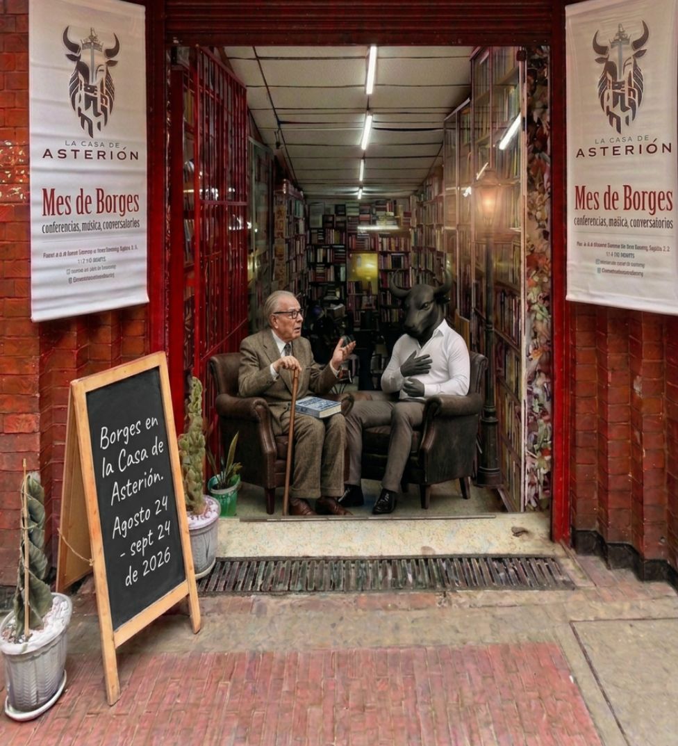 Mes de Borges en la Casa de Asterión — conferencias, música y conversatorios