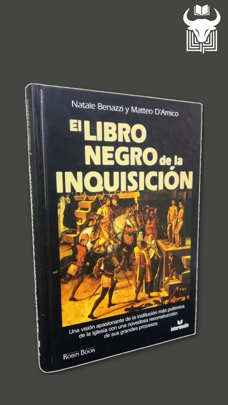 Portada de El libro negro de la inquisicion