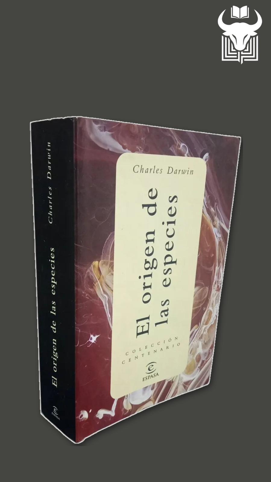 Portada de El origen de las especies